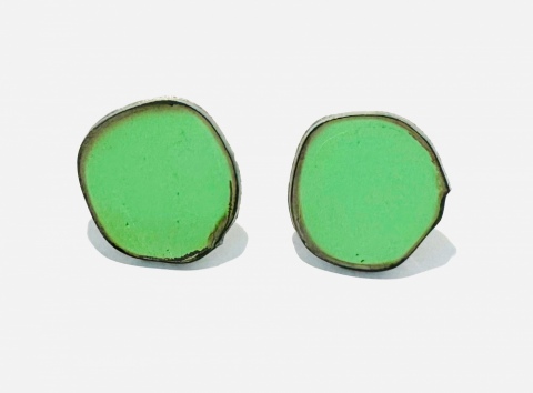  Groovey Green Earings