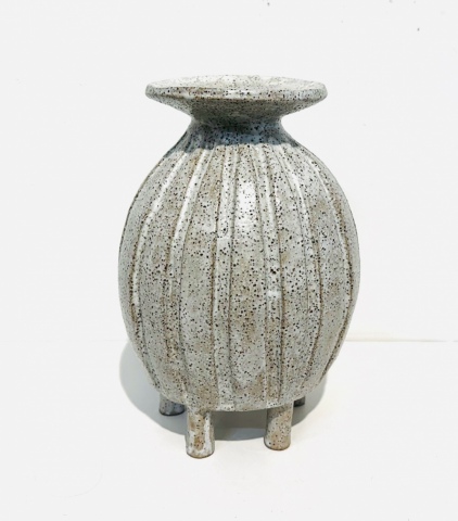Round Carved Vessel