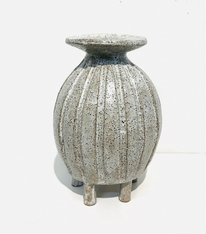 Round Carved Vessel