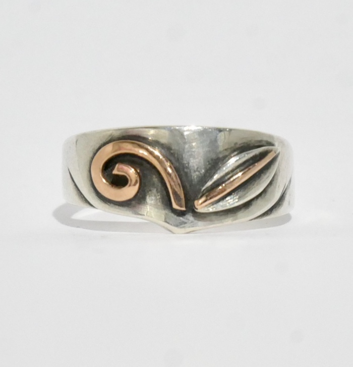 Koru Leaf Ring